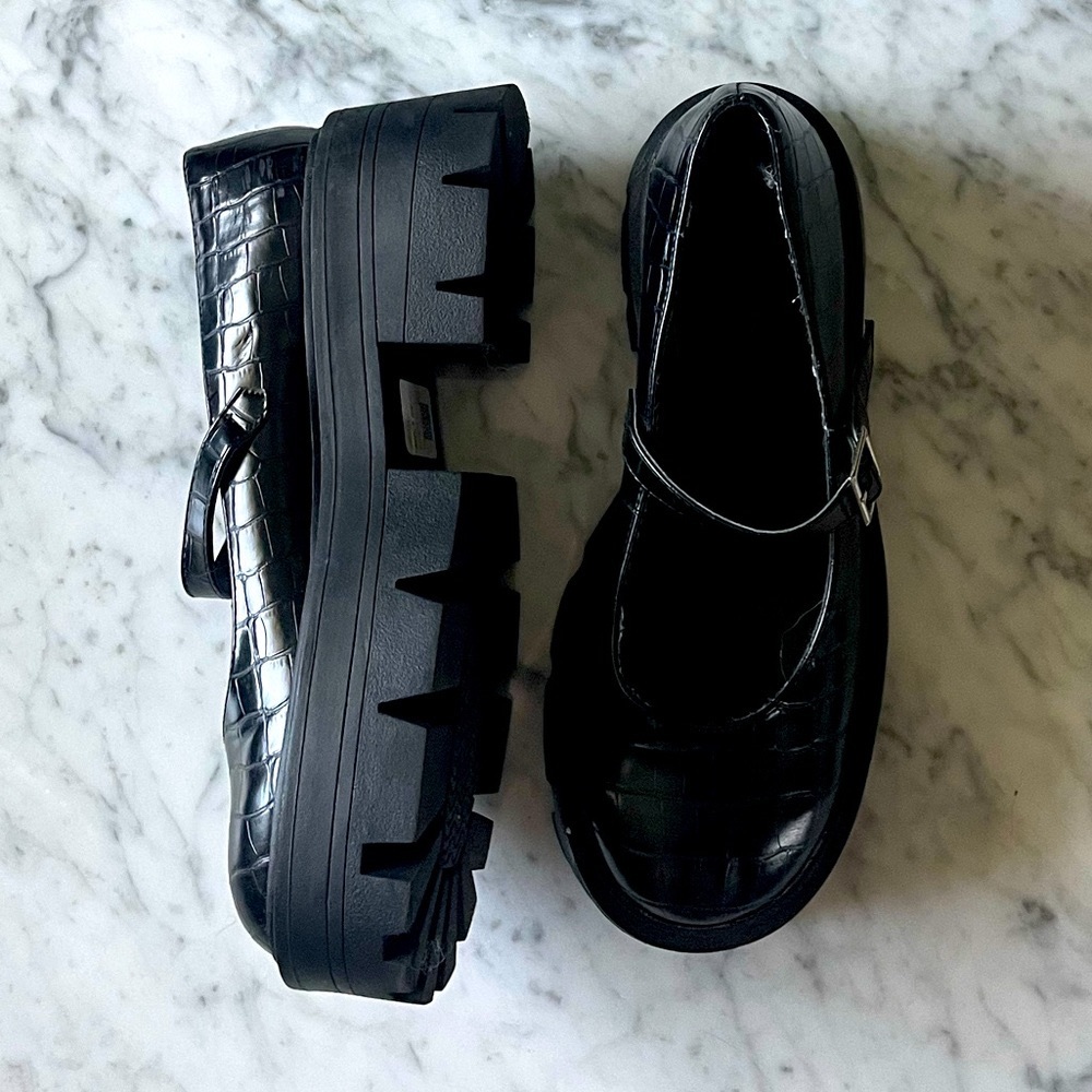 ASOS Marilyn Chunky Mary Jane Loafers - WORN ONCE